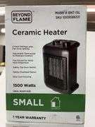 (2) BEYOND FLAME CERAMIC HEATERS IN BOXES