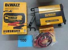 AS IS - DEWALT POWER INVERTER & JUMP STARTER IN BOX