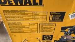 DEWALT 12" DOUBLE BEVEL SLIDING MITER SAW IN BOX (TOOL ONLY)