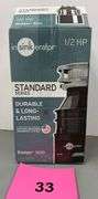 INSINKERATOR BADGER 500 FOOD WASTE DISPOSER IN BOX