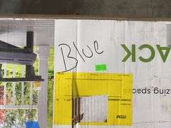 KETER ADIRONDACK CHAIR IN BOX - BLUE