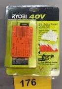 RYOBI 2 IN 1 BATTERY CHARGER/ POWER SOURCE