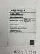 APPLE STUDIO DISPLAY (TILT & HEIGHT ADJUSTABLE) STANDARD GLASS IN BOX - SILVER (MODEL MK0Q3LLA)