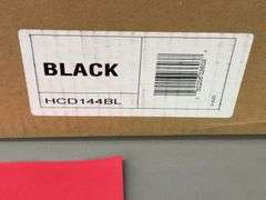 144SQ IN NFA GALVANIZED STEEL STATIC DOME ROOF VENT IN BOX - BLACK