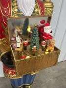 NEW 6FT PRE-LIT GRAND NUTCRACKER WITH MUSIC BOX