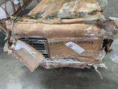 AS IS - (2) SEVILLE CLASSICS 6 TIER SHELVING RACKS IN BOXES