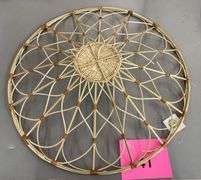 WICKER DISPLAY BASKET