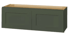 36"x12"x12" WALL BRIDGE CABINET IN BOX - GREEN