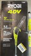 RYOBI 10" 40V POLE SAW KIT W/ CHAIN & LUBRICANT