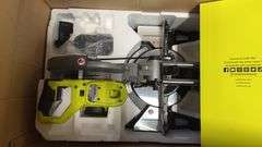 AS IS - RYOBI 18V BRUSHLESS 10" SLIDING COMPOUND MITER SAW KIT IN BOX