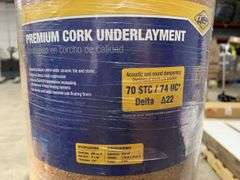 ROLL OF QEP PREMIUM CORK UNDERLAYMENT