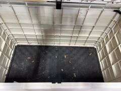 AS IS - KETER DECK BOX - WHITE