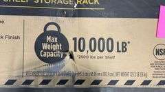 HEAVY DUTY 4 SHELF STORAGE RACK IN BOX