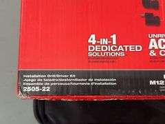 MILWAUKEE M12 INSTALLATION DRILL/DRIVER KIT W/ BOX