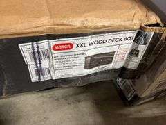 AS IS - (2) KETER DECK BOXES IN BOXES