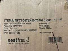 NEATFREAK 50PC RUBBERIZED SLIM HANGERS IN BOX