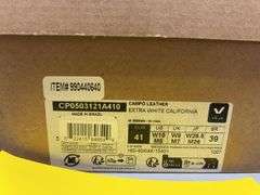 WOMENS VEJA CAMPO LEATHER SHOES - SIZE 10