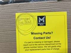 AS IS - CHARCOAL KETTLE GRILL IN BOX