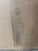 PRE LIT 6FT PRISMATIC NUTCRACKER IN BOX