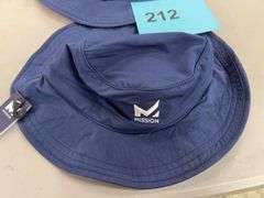 (3) MISSION COOLING HATS - BLUE