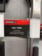 GRILL BRUSH, TONGS & SPATULA