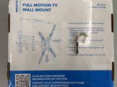 MOUNT IT FULL MOTION TV WALL MOUNT IN BOX
