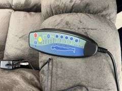 FABRIC RECLINER LIFT CHAIR - GREY