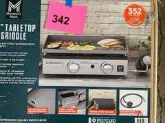 22" TABLETOP GRIDDLE IN BOX