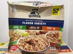 (3) BOXES OF QUAKER INSTANT OATMEAL