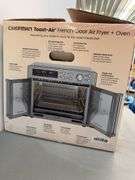 CHEFMAN TOAST-AIR FRENCH DOOR AIR FRYER IN BOX