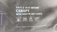 AS IS - (2) 14FTx14FT INSTANT CANOPIES IN BAGS