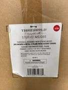 THRESHOLD 2PC WICKER & METAL PATIO CHAIRS IN BOX