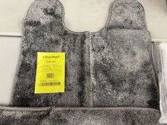 4PC BATHROOM LOT - RUGS, CURTAIN & SHOWER HEAD