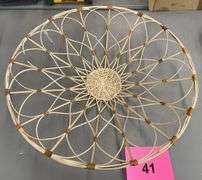 WICKER DISPLAY BASKET