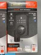 (3) ELECTRONIC LOCKS IN BOXES - DEFIANT & KWIKSET