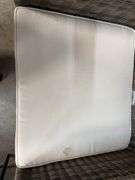 AS IS - 3PC ALL WEATHER PATIO SET - GREY & WHITE