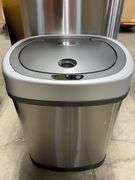 NINESTARS 2PC STAINLESS AUTOMATIC TRASHCAN SET