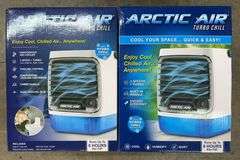 (2) ARCTIC AIR TURBO CHILLS IN BOXES