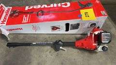 AS IS - HOMELITE CURVED SHAFT TRIMMER (NO BLADE) W/ BOX