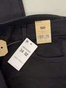 WOMENS LEVIS 314 SHAPING JEANS SIZE 18 - BLACK