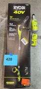 RYOBI 10" 40V POLE SAW KIT W/ CHAIN & LUBRICANT