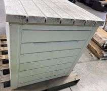 AS IS - KETER DECK BOX - WHITE