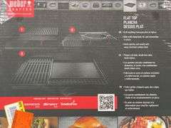 WEBER CRAFTED FLAT TOP IN BOX