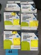 (6) MISSION COOLING SHORT SLEEVE SHIRTS - SIZE M