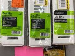 (5) FLOOR REGISTERS & (1) TRAP