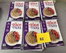 (6) BOXES OF GRAPE NUTS CEREAL