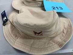 (3) MISSION COOLING HATS - BEIGE