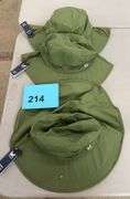 (3) MISSION COOLING HATS - GREEN