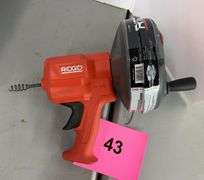 RIDGID EZ SPIN DRAIN SNAKE