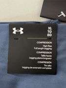 WOMENS UNDER ARMOUR COMPRESSION LEGGINGS SIZE XL - BLUE